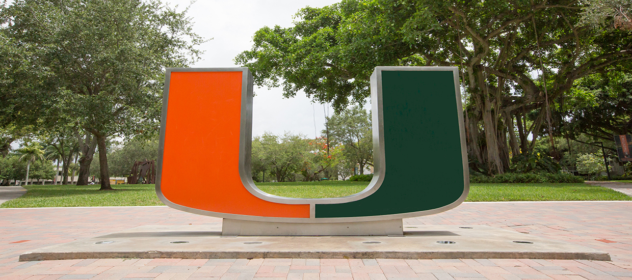 A photo of the "Rock" at the University of Miami Coral Gables campus.